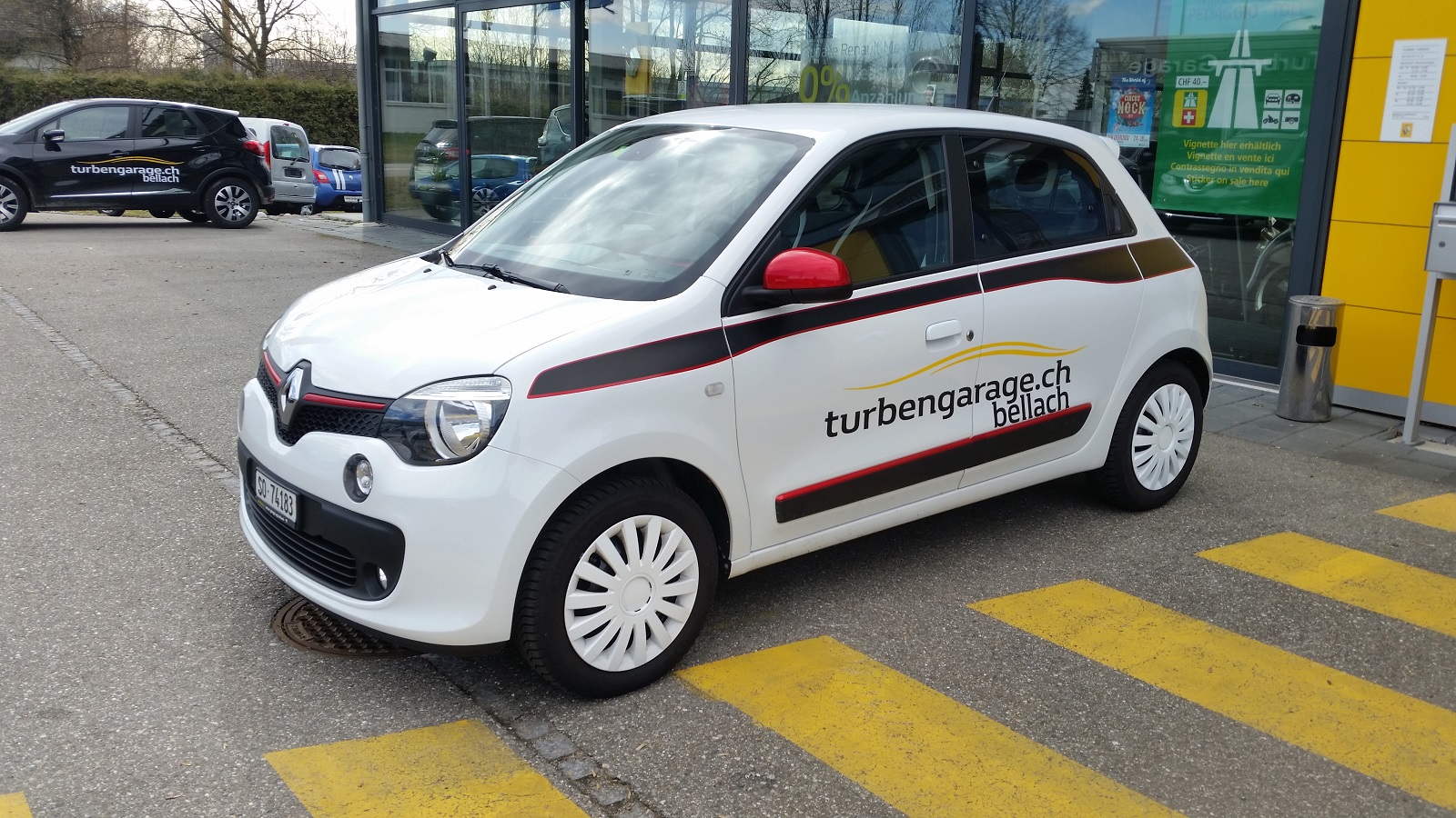 Ersatzwagen Turben-Garage Twingo