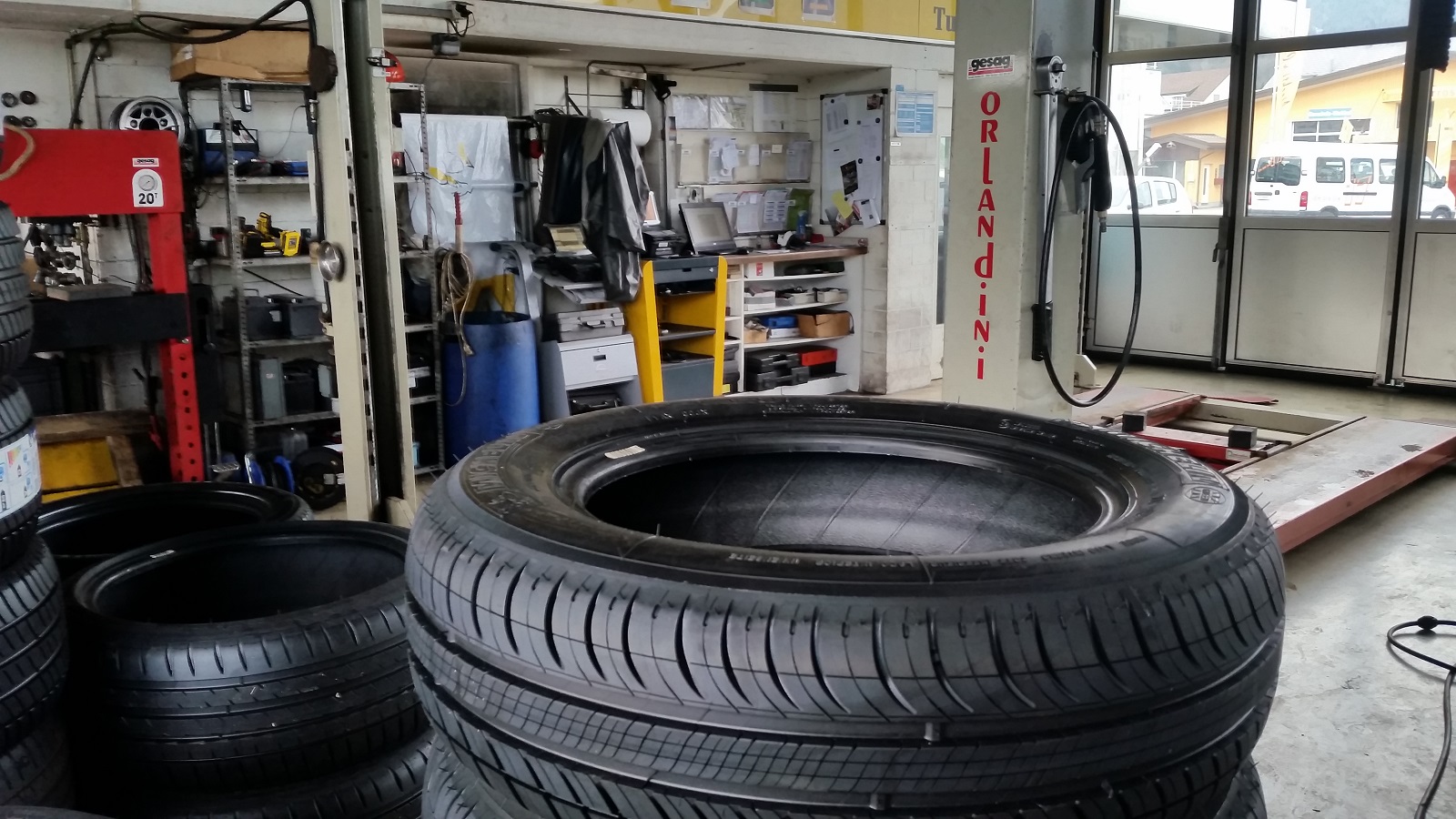Werkstatt Turben-Garage Reifen